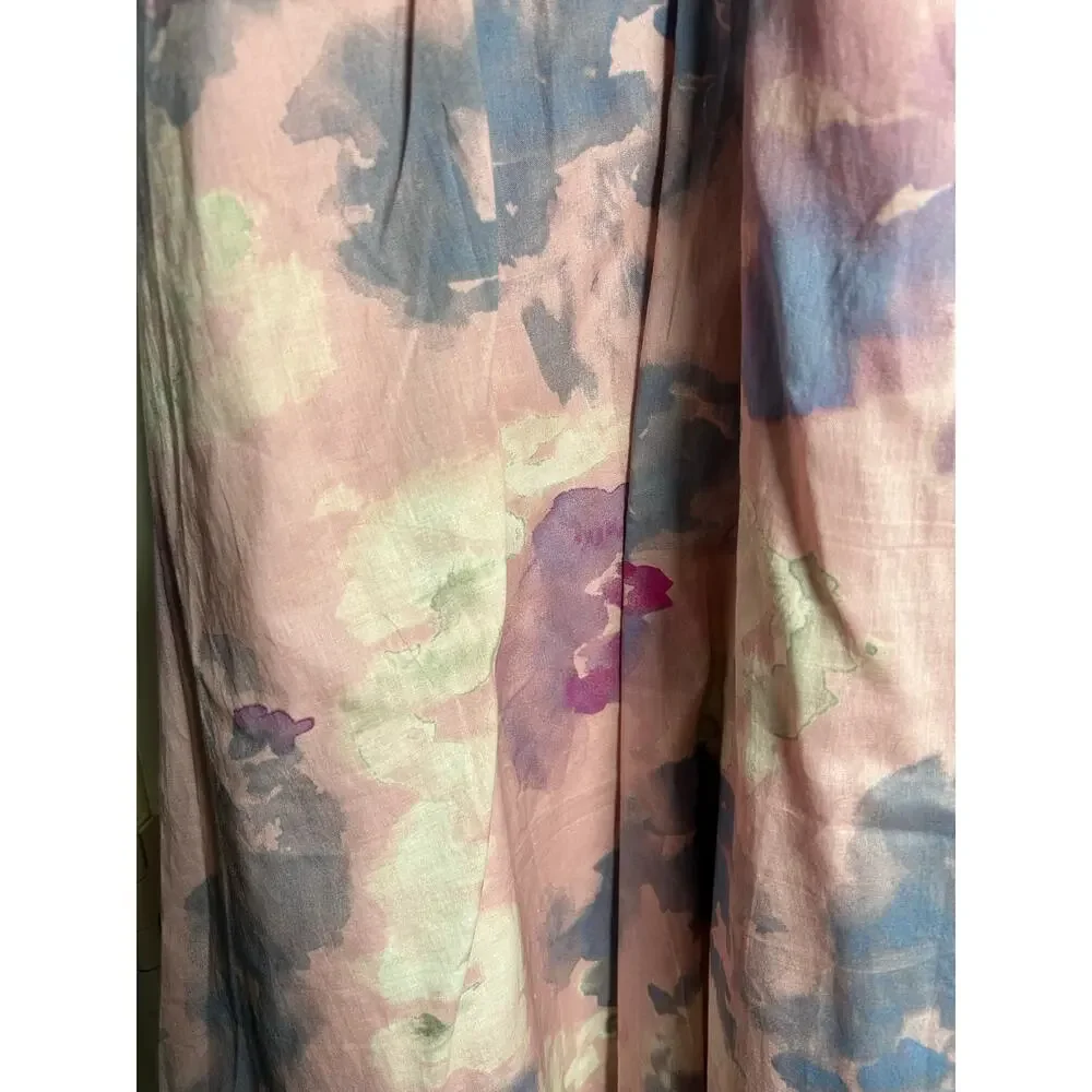 WILDFOX Blair Abstract Watercolor Dress NWT $138 Pink Purple Mini Size XS - Picture 6 of 8